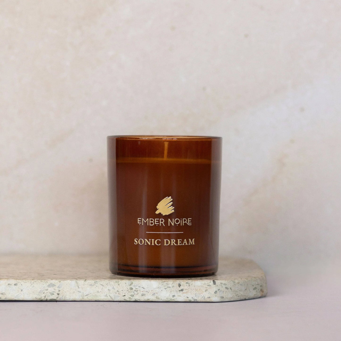 Sonic Dream - Lavender, Bergamot, Ylang Ylang, Eucalyptus & Cedarwood Soy Wax Candle - Ember Noire