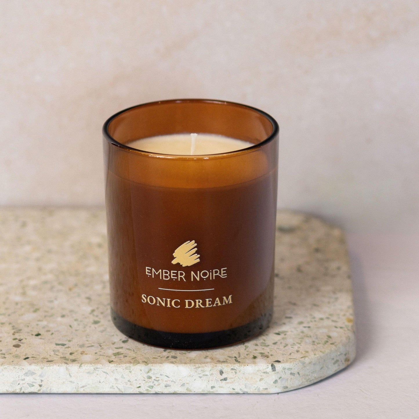 Sonic Dream - Lavender, Bergamot, Ylang Ylang, Eucalyptus & Cedarwood Soy Wax Candle - Ember Noire