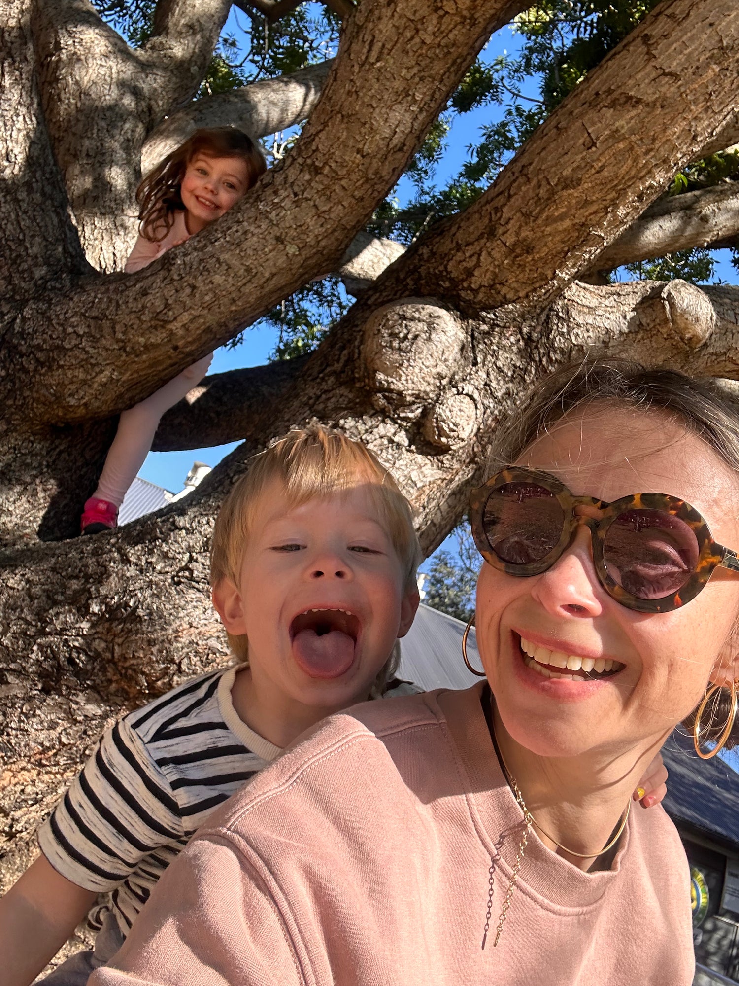 Liz, Ember Noire Founder and her kids