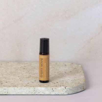 Exotic Escape roller oil by Ember Noire - natural essential oil blend for energy and sensuality