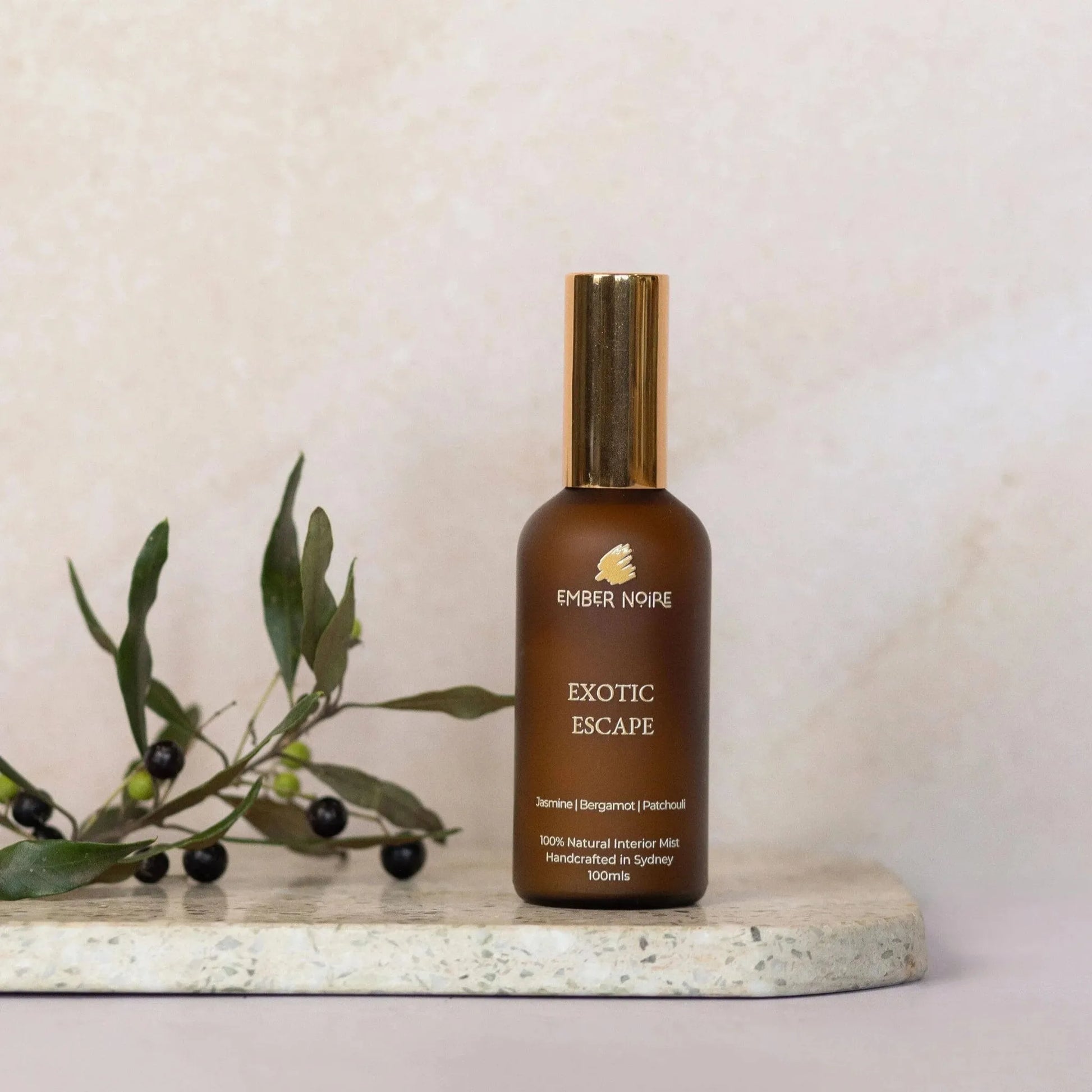 Natural Interior Mist - Exotic Escape - Mood Boost and Energy - by Ember Noire