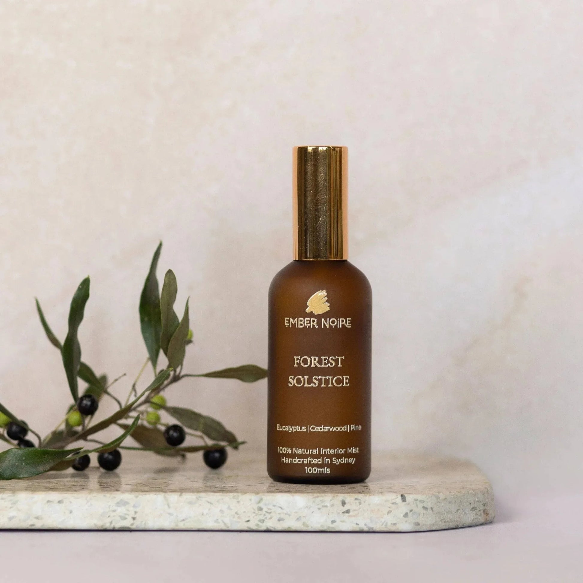 Natural Interior Mist - Forest Solstice - Grounding and Balance - by Ember Noire