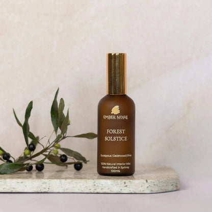 Natural Interior Mist - Forest Solstice - Grounding and Balance - by Ember Noire